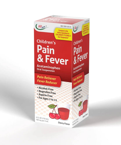 Children's Pain & Fever Acetaminophen Oral Suspension GenericBuy Supplements Australia