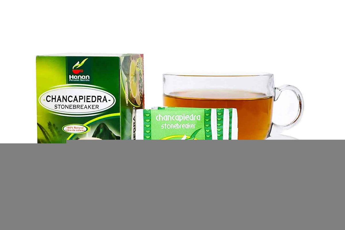 Stone Breaker Chanca Piedra Herbal Tea - 100% Naural from Peru (2x 25 Tea Bags Pack) Natural Kidney Cleanse & Gallbladder Stones Support– Detoxify Urinary Tract, Flush Impurities, Clear Urinary System