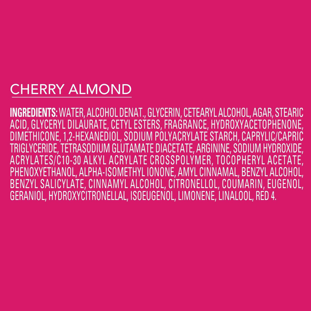 Jergens Cherry Almond Lotion Bursts, Squishy Heart-Shaped Moisturizer Bursts, Lotion Gifts for Teens, 38 Ct