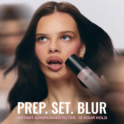 ICONIC LONDON Prep Set Blur Setting Spray | Makeup Fixing Spray, Blurs Imperfections and Gives Skin a Radiant Glow, Vegan Makeup, 30 mL / 1 Fl Oz. ICONIC LONDON buy supplements Au