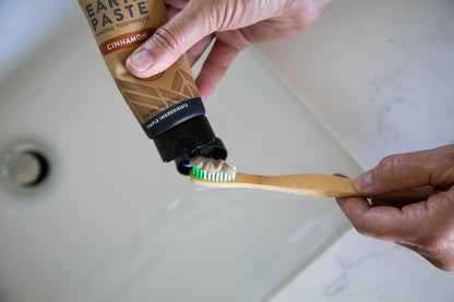 Redmond Earthpaste with Silver - Natural Non-Fluoride Toothpaste, 4 Ounce Tube (Peppermint)