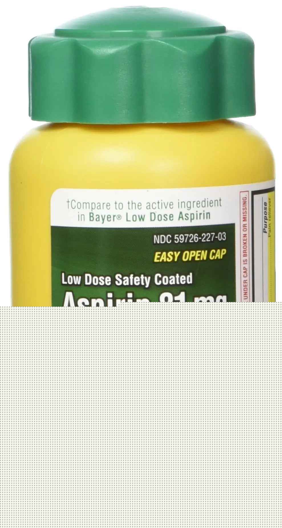 Life Extension Low Dose Aspirin - 81 mg - 300 Enteric Coated Tabs