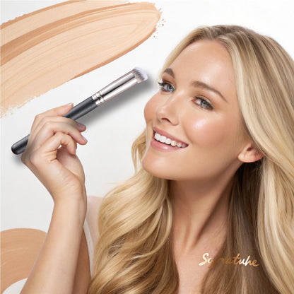 ENERGY Concealer Brush Under Eye Mini Angled Flat Top Kabuki Nose Contour Brush for Concealing Blending Setting Buffing with Powder Liquid Cream Cosmetic Pro Small Makeup Foundation brushes 270 ENERGYBuy Supplements Australia