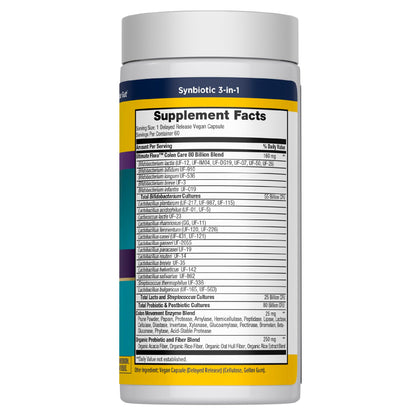 Renew Life Extra Care Digestive Probiotic 50 Billion CFU | 90 Vegetarian Capsules | Supports Digestive, Immune & Respiratory Health | Dairy, Soy and Gluten Free Supplement