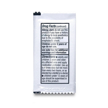 Safetec Oral Pain Relief, .75 g Packets, Box of 144 SafetecBuy Supplements Australia