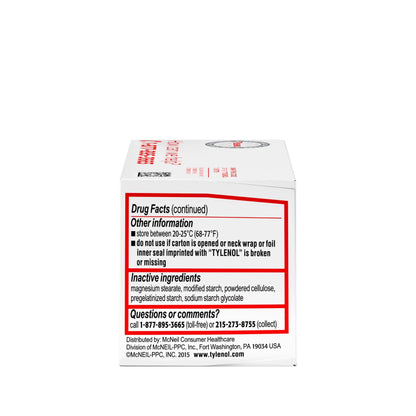 Tylenol Regular Strength Tablets with 325 mg of Acetaminophen, Fever Reducer & Pain Reliever for Headache, Backache, Muscle Aches, Joint Pain & Menstrual Cramps, 100 ct TylenolBuy Supplements Australia