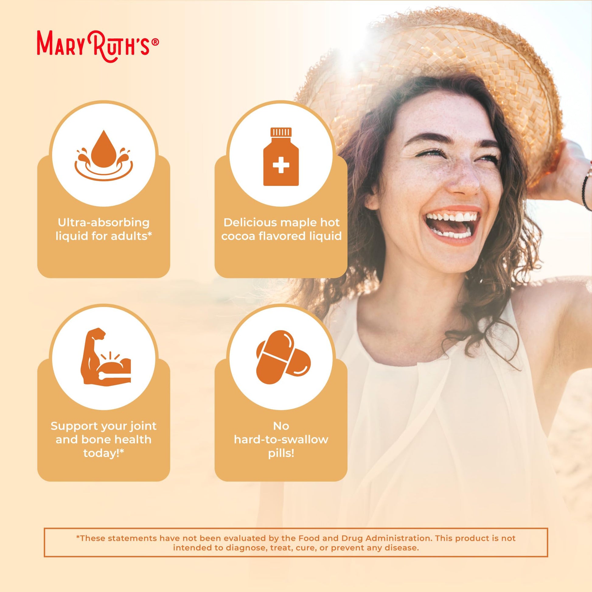 MaryRuth Organics Collagen Booster Liposomal | Sugar Free | Liquid Collagen Booster with VIT C, E, Zinc,Copper&Silica | Skin Care&Joint Support Supplement | Vegan | Non-GMO | Gluten Free | 14 Serving MARYRUTH'S buy supplements Au