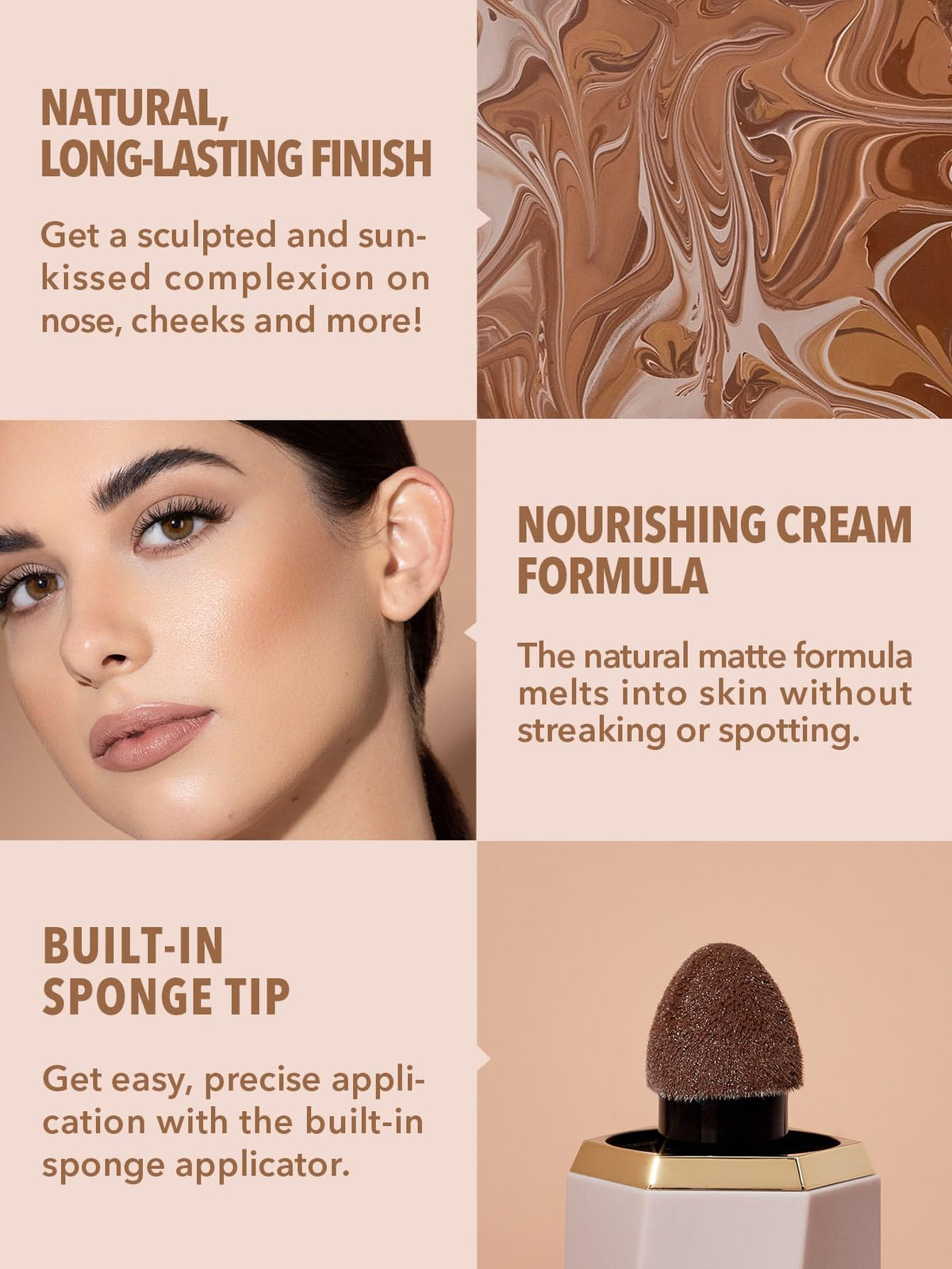 SHEGLAM Sun Sculpt Liquid Contour Stick Long Lasting Cream Bronzer Makeup-Warm Honey SHEGLAMBuy Supplements Australia