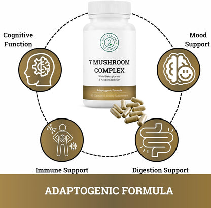 Mushroom & Adaptogen Fusion - Comprehensive Wellness Bundle