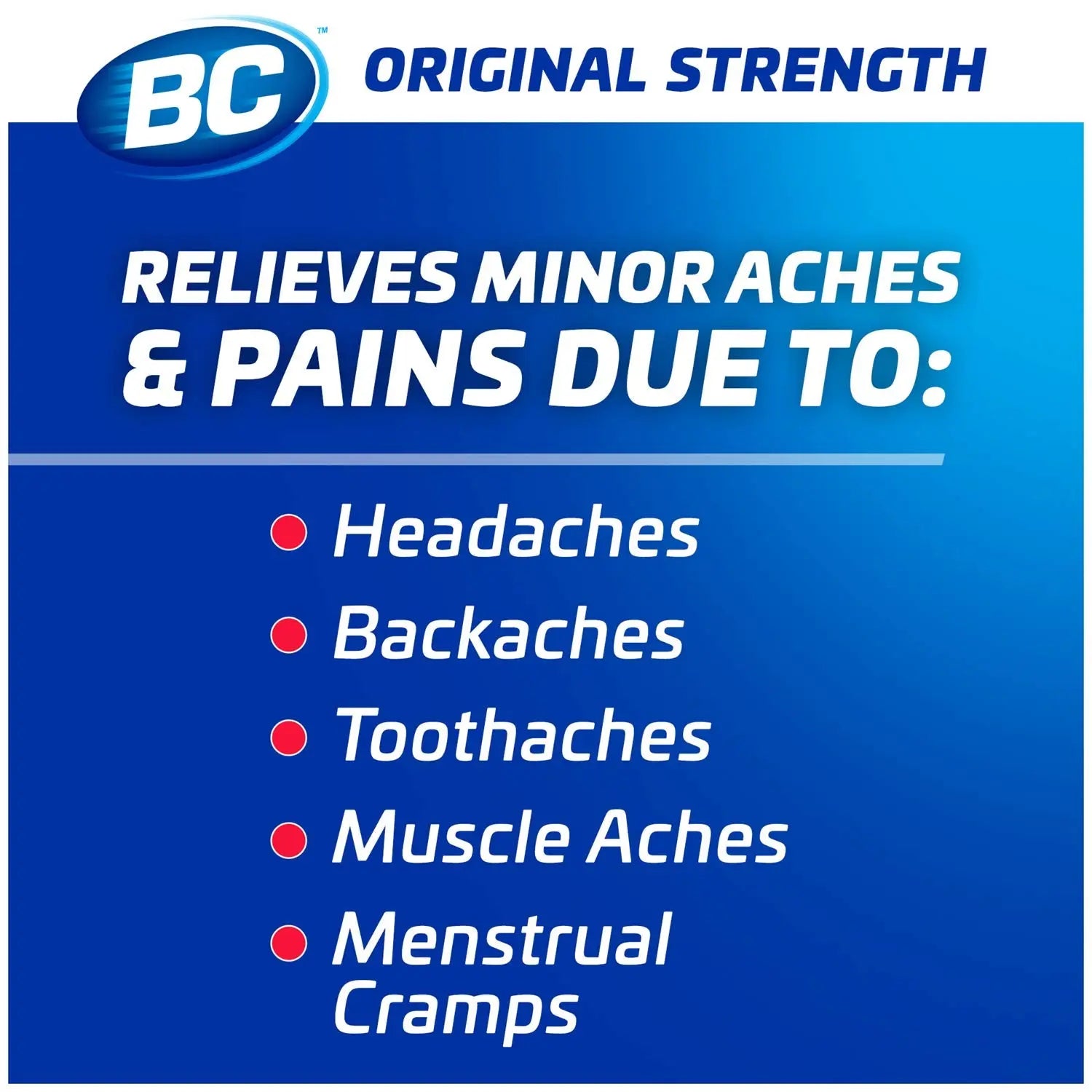 BC Powder Original Strength Pain Reliever, 50 Powder Sticks, 50 Count(Pack of 6) BCBuy Supplements Australia