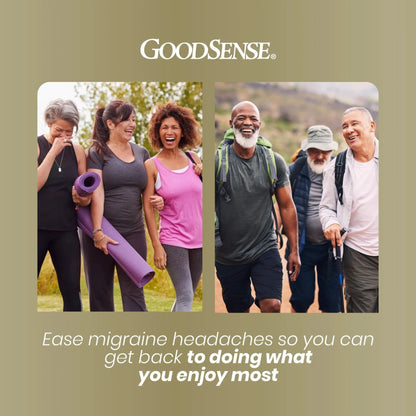 GoodSense Migraine Formula Caplets - Acetaminophen, Aspirin (NSAID) & Caffeine - Migraine Pain Relief, 24 Count GoodSenseBuy Supplements Australia