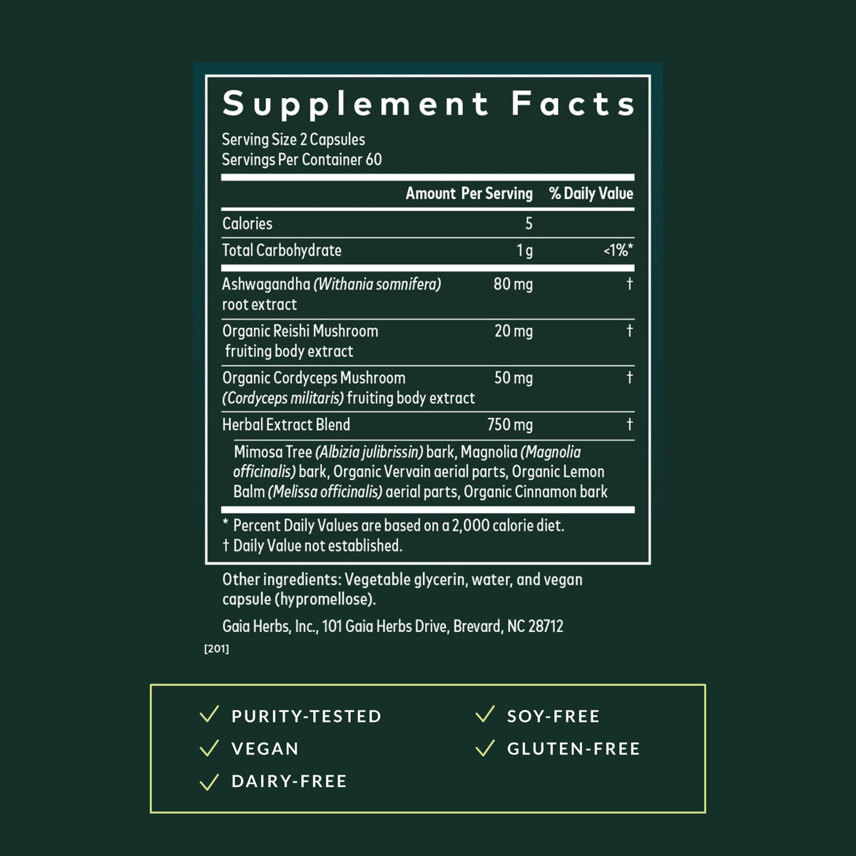 Gaia Herbs Adrenal Health Daily Support, Help Maintain Healthy Energy & Stress Levels*,120 Liquid Phyto-Caps Adrenal Health Nightly Restore, 120 Liquid Phyto-Caps - Bundle Gaia Herbs buy supplements Au