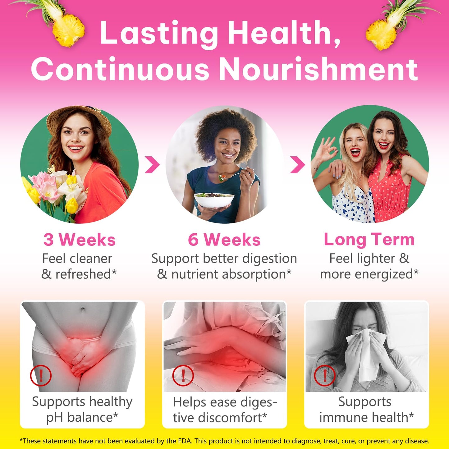 Beyxdu Probiotics for Women Gummies with Slippery Elm Feminine Balance Gummies for Women Vaginal Probiotics with Prebiotics & Lactobacillus Probiotic Blend Vaginal Odor & Vaginal Flora 60Gummy BeyxduBuy Supplements Australia