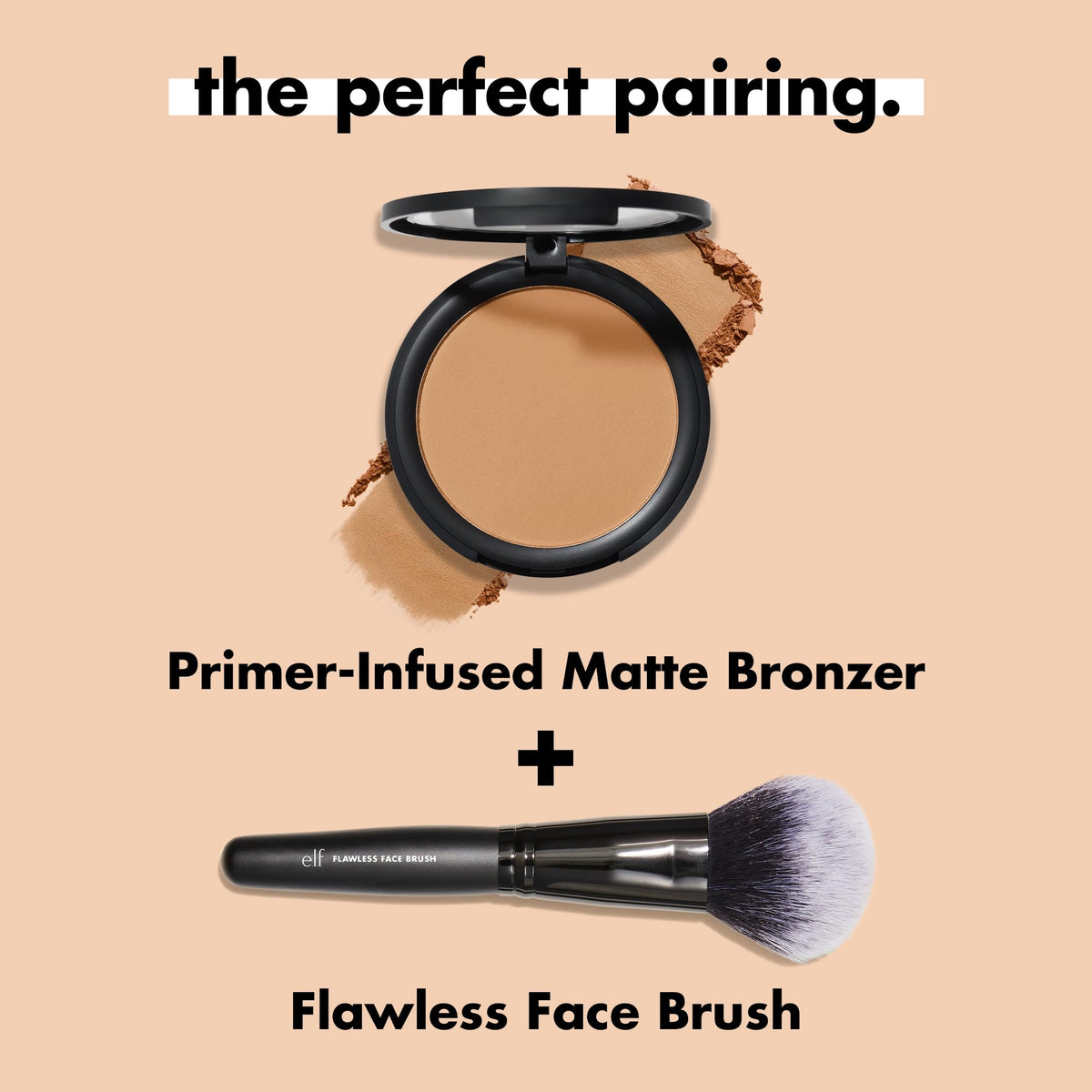 e.l.f. Primer-infused Bronzer, Long-Wear, Matte, Bold, Lightweight, Blends Easily, Contours Cheeks, Forever Sun Kissed, All-Day Wear, 0.35 Oz e.l.f.Buy Supplements Australia