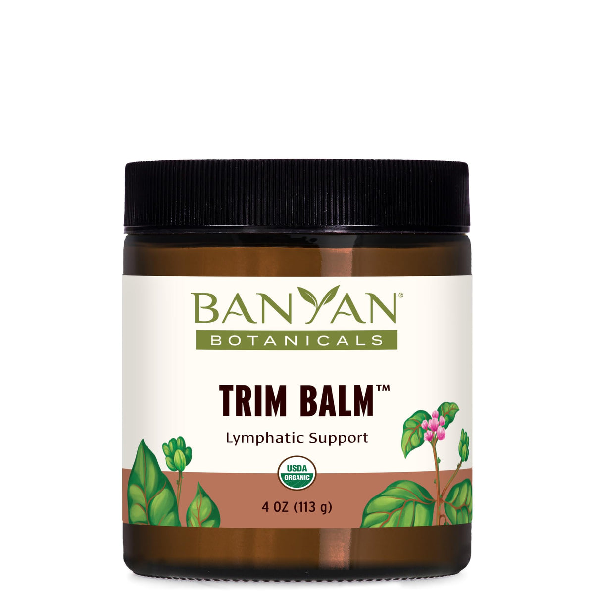 Banyan Botanicals Trim Balm - Certified Organic, 4 oz - Chitrak and Guggulu Increases Metabolism Banyan BotanicalsBuy Supplements Australia