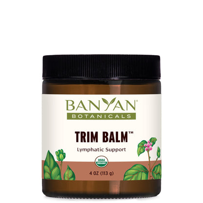 Banyan Botanicals Trim Balm - Certified Organic, 4 oz - Chitrak and Guggulu Increases Metabolism Banyan BotanicalsBuy Supplements Australia