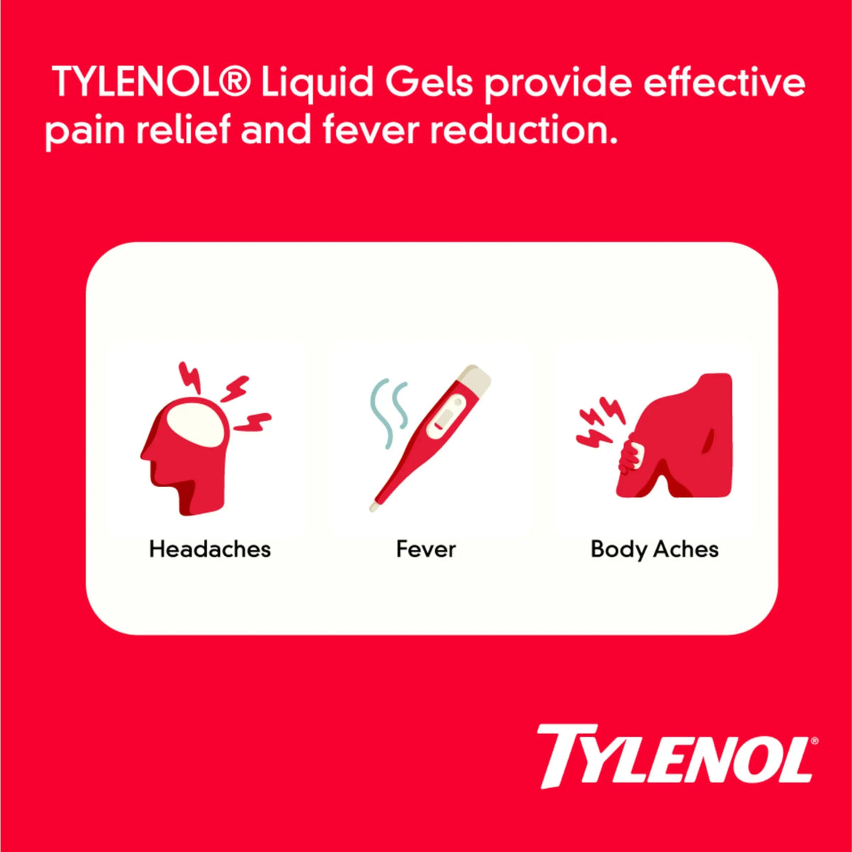 Tylenol Extra Strength Liquid Gels, Fast, Strong Pain Relief, Fever Reducer for Adults with 500 mg Acetaminophen, Fast-Acting Liquid Gel Capsules for Headaches & Minor Pain Relief, 75 Count TylenolBuy Supplements Australia