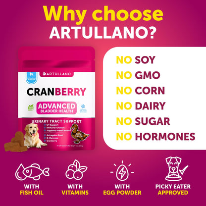 Dog Multivitamin Chewable with Glucosamine 26 in 1 - Dog Vitamins and Supplements - Senior & Puppy Multivitamin for Dogs - Pet Joint Support Health - Immunity, Mobility, Gut Skin - 120 Chews