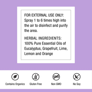Dr. Schulze's Air Detox - Air Spray for Immune Support - Essential Oils - Uplifting, Calm Atmosphere - Fresh Home - Organic Herbal Formula - 4 oz Dr. Schulze'sBuy Supplements Australia