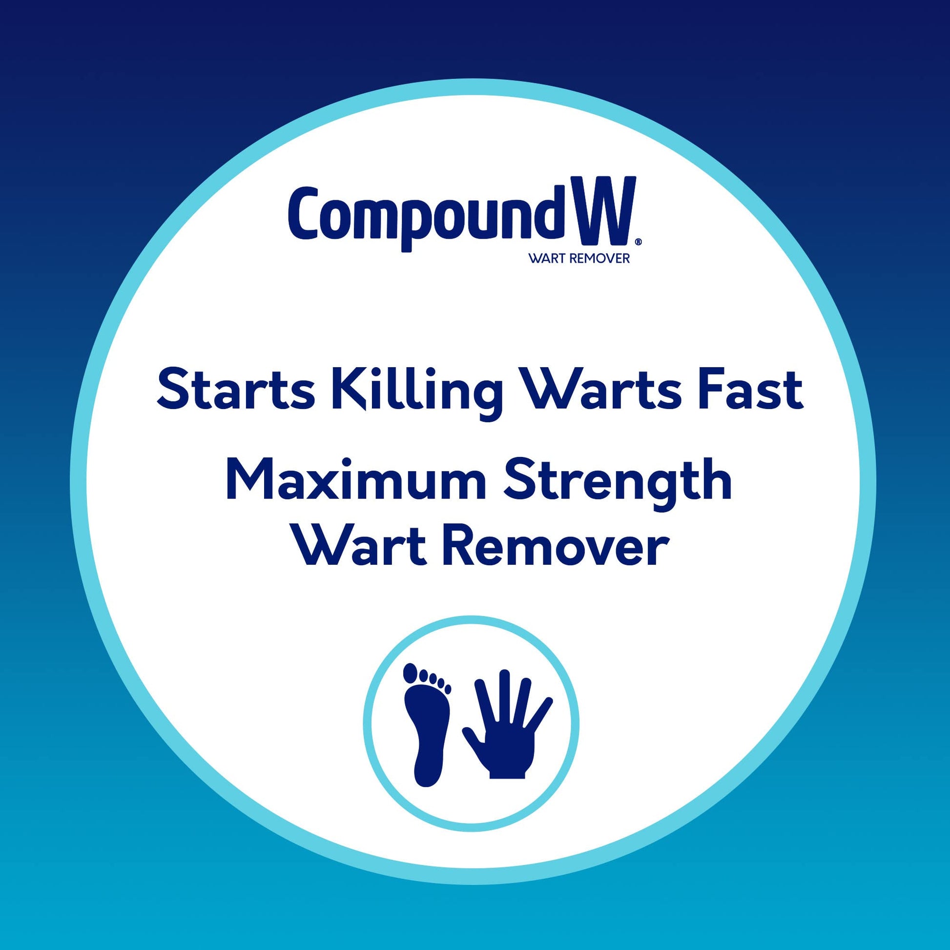 Compound W Wart Remover Maximum Strength One Step Pads with Salicylic Acid, 14 Medicated Pads Compound W buy supplements Au