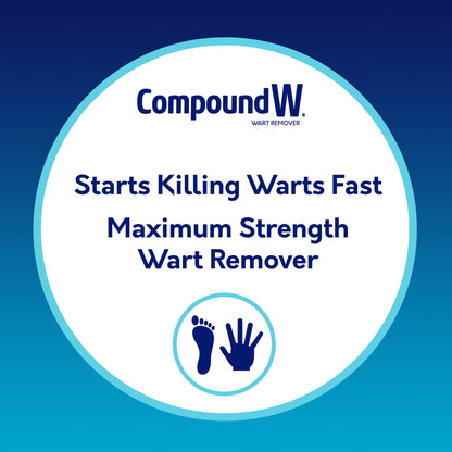 Compound W Wart Remover Maximum Strength One Step Pads with Salicylic Acid, 14 Medicated Pads Compound W buy supplements Au