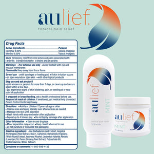 China-Gel Aulief Pain Relief Cream Arthritis & Muscle Rub for Sore Muscles & Joint Pain, Neck, Knee & Back Aches, Premium Mint Green Topical Gel, 6 oz Tottle China-GelBuy Supplements Australia