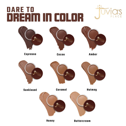 Juvia's Place Bronzed Cream Bronzer - Cocoa - Smooth Cream Bronzer Pot for Sun-Kissed Glow & Warmth, Buildable & Blendable Makeup Contour with Long-Lasting Matte Shimmer Finish, Highly Pigmented Juvia's PlaceBuy Supplements Australia