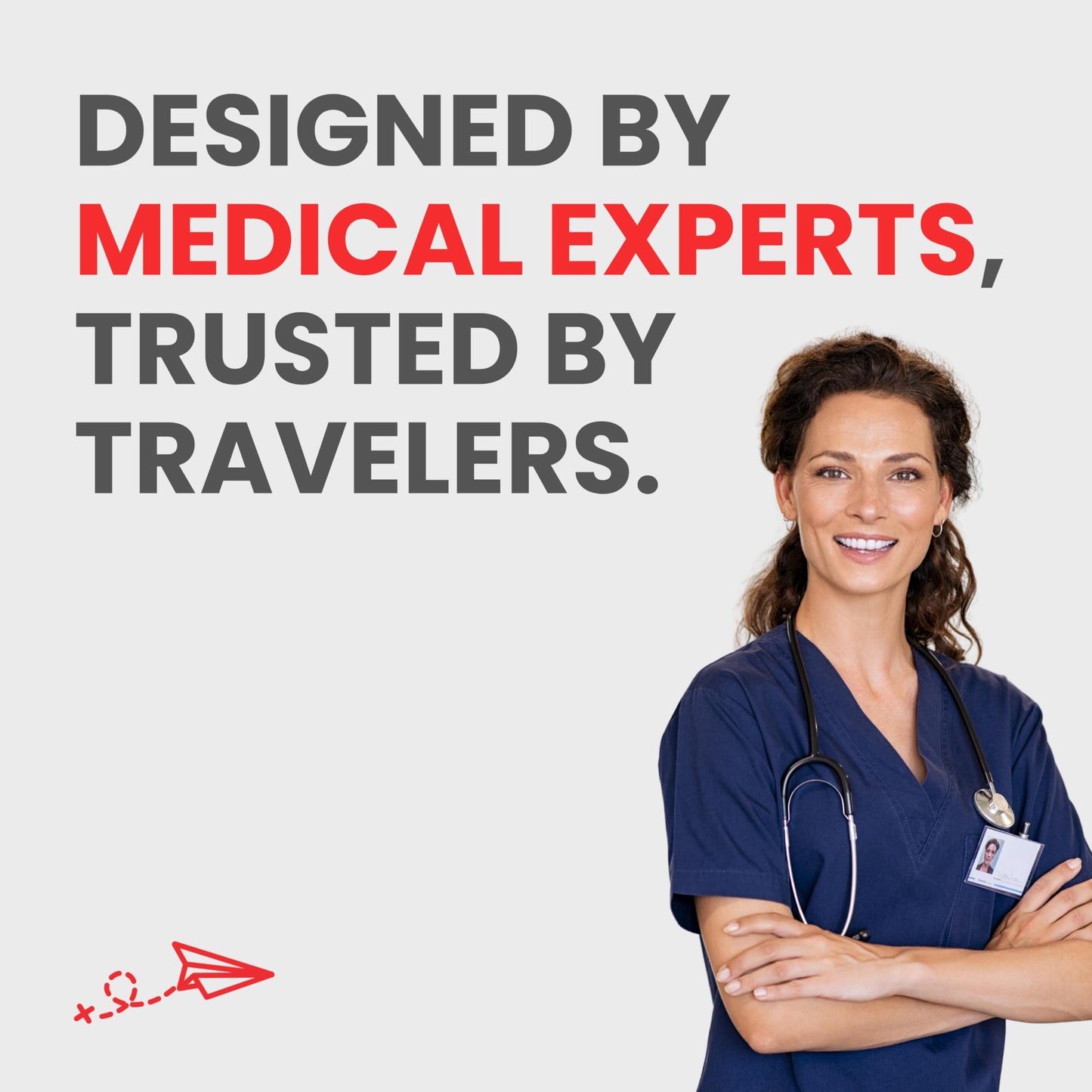Roamwell Essential Travel Medicine Kit, OTC Travel Medication, TSA Approved (Business | 18 Tablets) Roamwell buy supplements Au