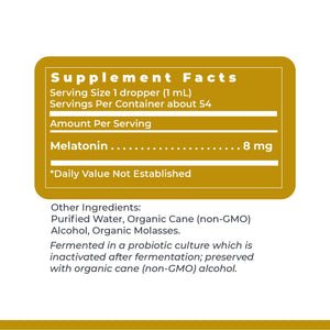 Premier Research Labs Melatonin-ND - Melatonin Liquid, Liquid Melatonin for Adults, Sublingual Melatonin Drops, Made with Organic Ingredients, Vegan Friendly - 2 Fl Oz (54 Servings) Premier Research LabsBuy Supplements Australia