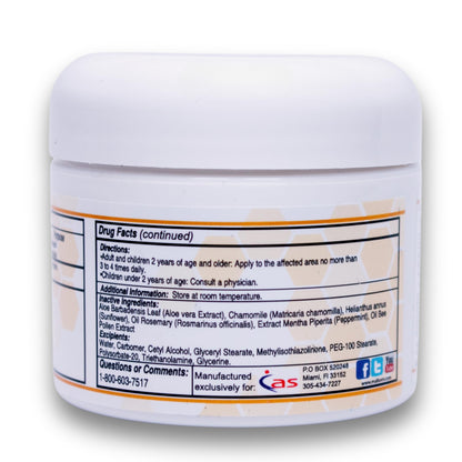 ABEE MED Extra Strength Joint & Muscle Relief Cream – Menthol Cooling & Warming Formula with Bee Pollen, Aloe & Chamomile – Fast-Absorbing Comfort Cream for Back, Knees & Muscles – 2 oz ABEE MEDBuy Supplements Australia