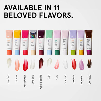 Glossier Balm Dotcom Hydrating Tinted Lip Balm - Universal Salve, Up to 12Hr Moisture for Dry Lips, Cuticles & Skin - Lanolin, Beeswax & Castor Oil - Black Cherry, Burgundy Tint, 15ml GlossierBuy Supplements Australia