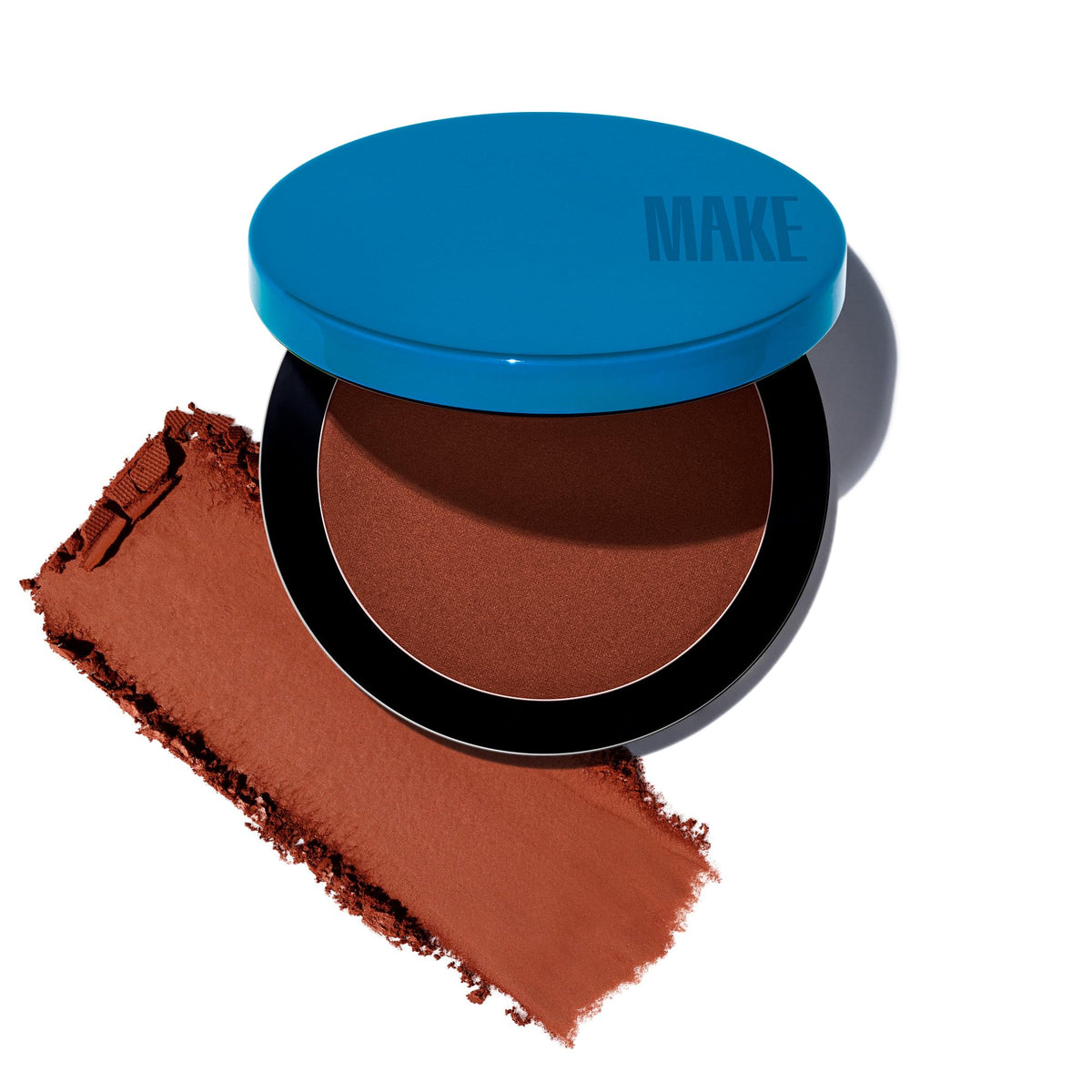 MAKE Beauty Skin Mimetic Microsuede Bronzer Powder - Matte Bronzing Powder Contour, Buildable Formula, Non Comedogenic, Long Lasting Color. Shade - Equinox for Medium to Deep Skin MAKEBuy Supplements Australia