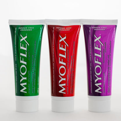 Myoflex Pain Relief Rub | Odourless | Provides Deep Penetrating Relief of Muscle Soreness & Joint Pain | Menthol Free | Stain Free | Non-Greasy | Great for Ages 2+ | 100 Grams (Maximum Strength) MyoflexBuy Supplements Australia