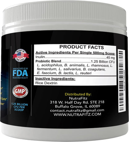 Power Flora - Probiotics for Dogs and Cats with 9 Live Strains - Dog Probiotics Improves Dog Breath, UTI, Diarrhea, Constipation, Skin Allergy, Hot Spots - Odorless Powder - 350 Billion CFU/jar