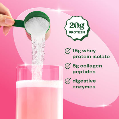 Bloom Strawberry Watermelon Clear Protein and Creatine Gummies Bundle