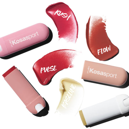 Kosas Lipfuel Hyaluronic Active Sport Lip Balm - Hydrates, Energizes and Protects - Natural Lip Treatment and Care (Rush) KosasBuy Supplements Australia
