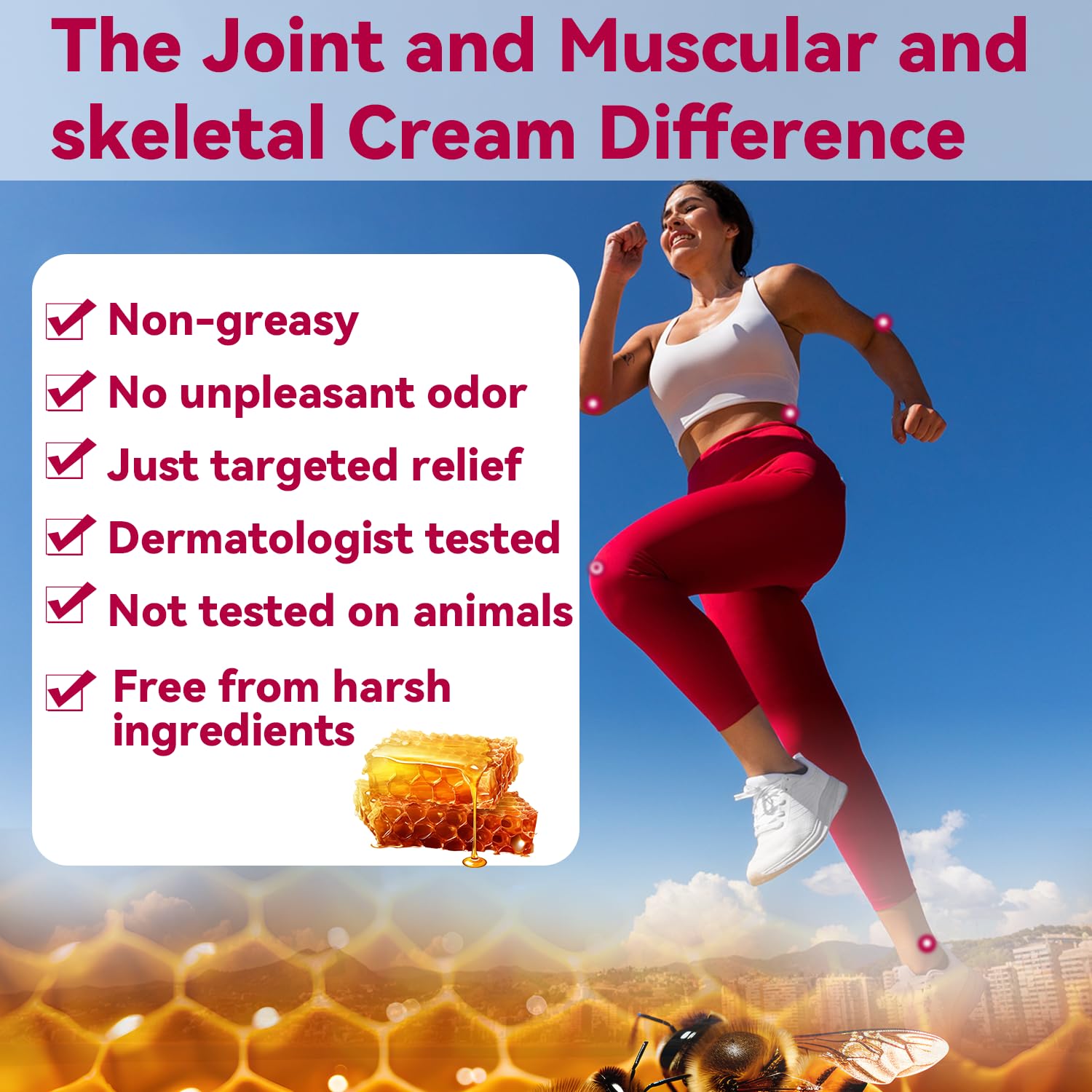EOIK Zealand Bee Venom Professional Serum Care Cream,Muscle & Bone Relief - roll-on applies Easily- Fast-Acting Soothing Effective Relief for Back, Neck, Hand, Foot, Knee, Muscle, Shoulder, Hip EOIKBuy Supplements Australia