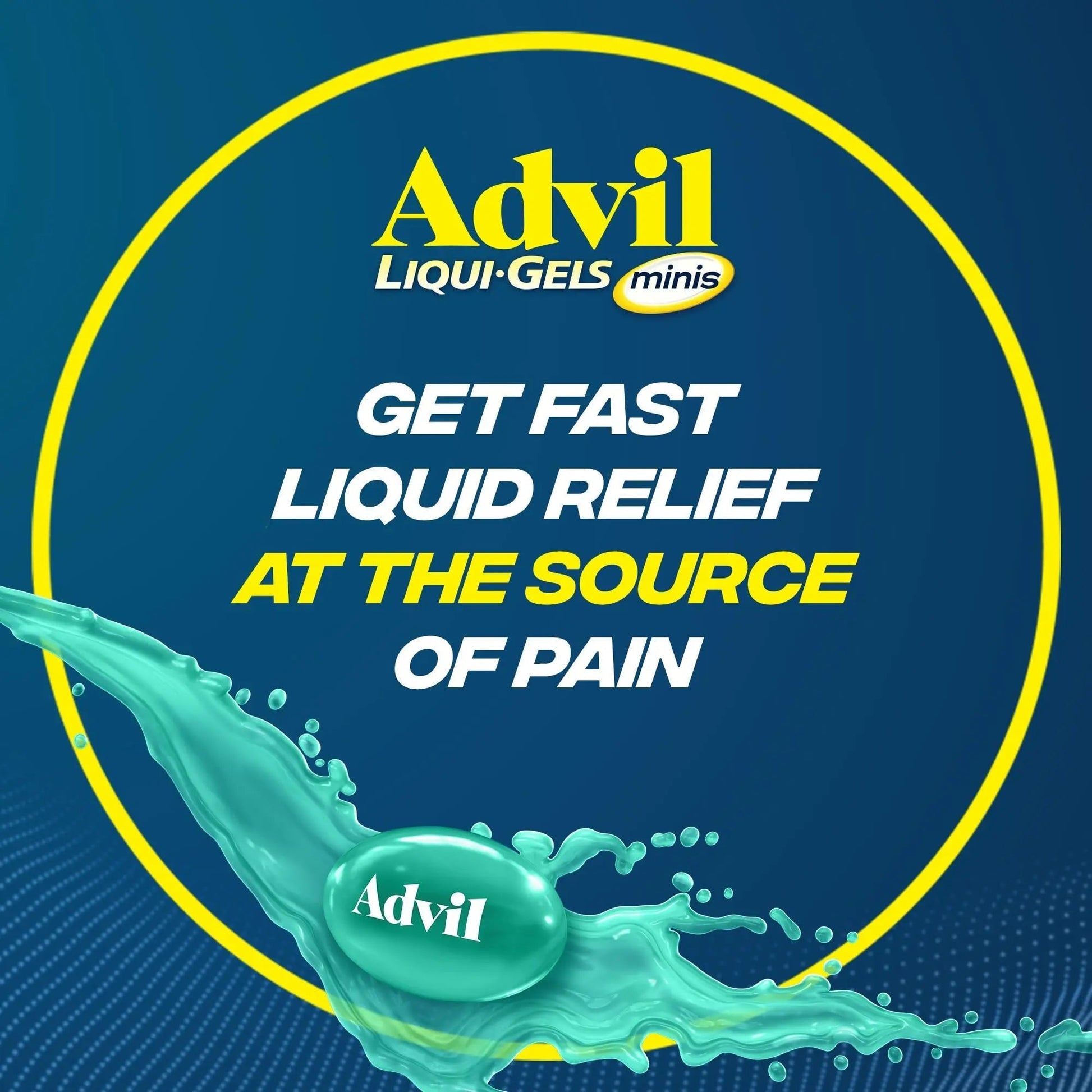 Advil Liqui-Gels Minis Pain Reliever and Fever Reducer, Pain Medicine for Adults with Ibuprofen 200mg for Pain Relief - 80 Liquid Filled Capsules AdvilBuy Supplements Australia