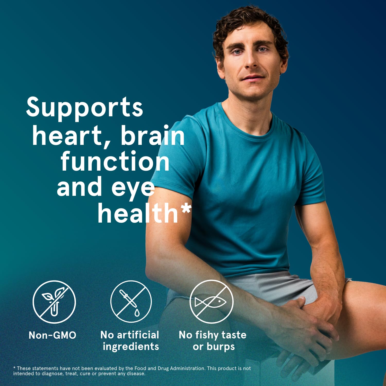 Puori Omega 3 Fish Oil Supplement - Ultra Pure & Burpless Wild Caught Fish Oil with 2000mg Omega 3 Fatty Acids,1250mg EPA & 500mg DHA Supports Heart, Brain & Eye Health - IFOS Certified - 120 Softgels PuoriBuy Supplements Australia