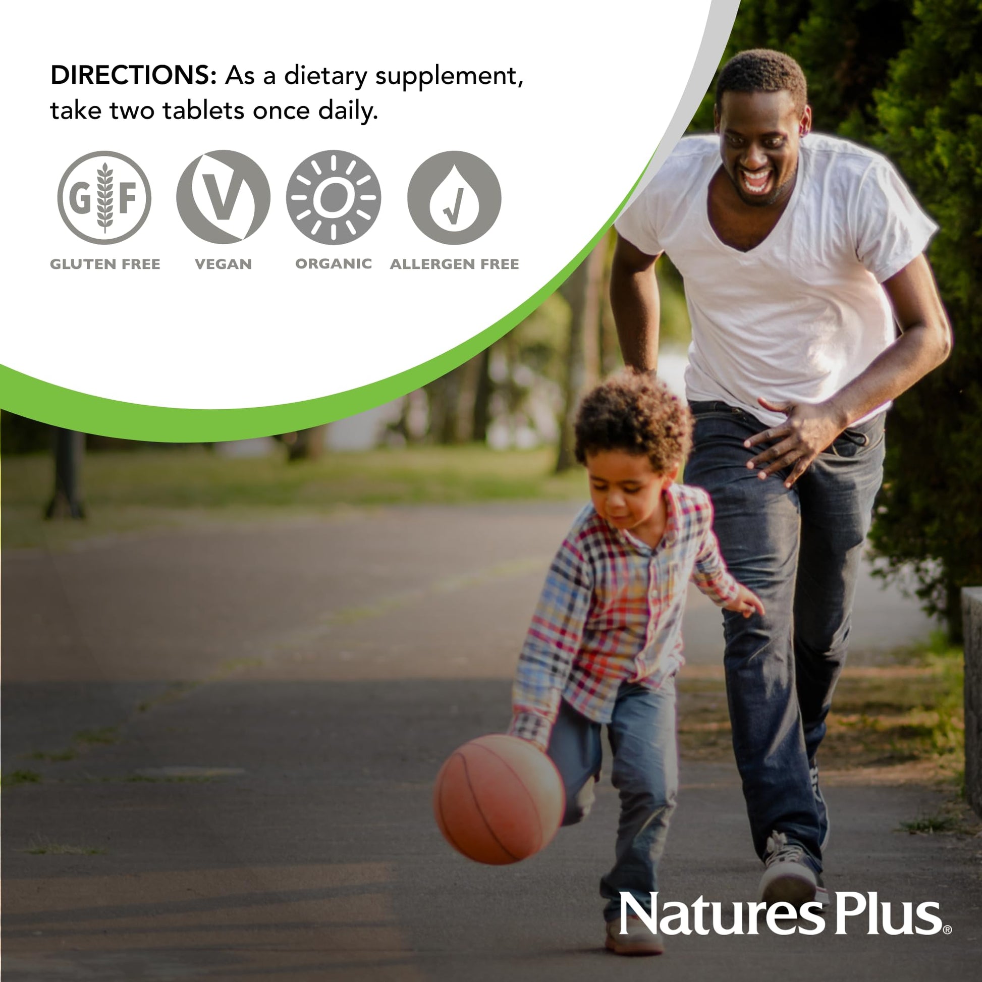 NaturesPlus Ultra Juice Green - 90 Bi-Layered Tablets - Supports Immune Health, Digestion & Energy Production - Organic, Non-GMO, Vegan, Gluten Free - 45 Servings NaturesPlus buy supplements Au