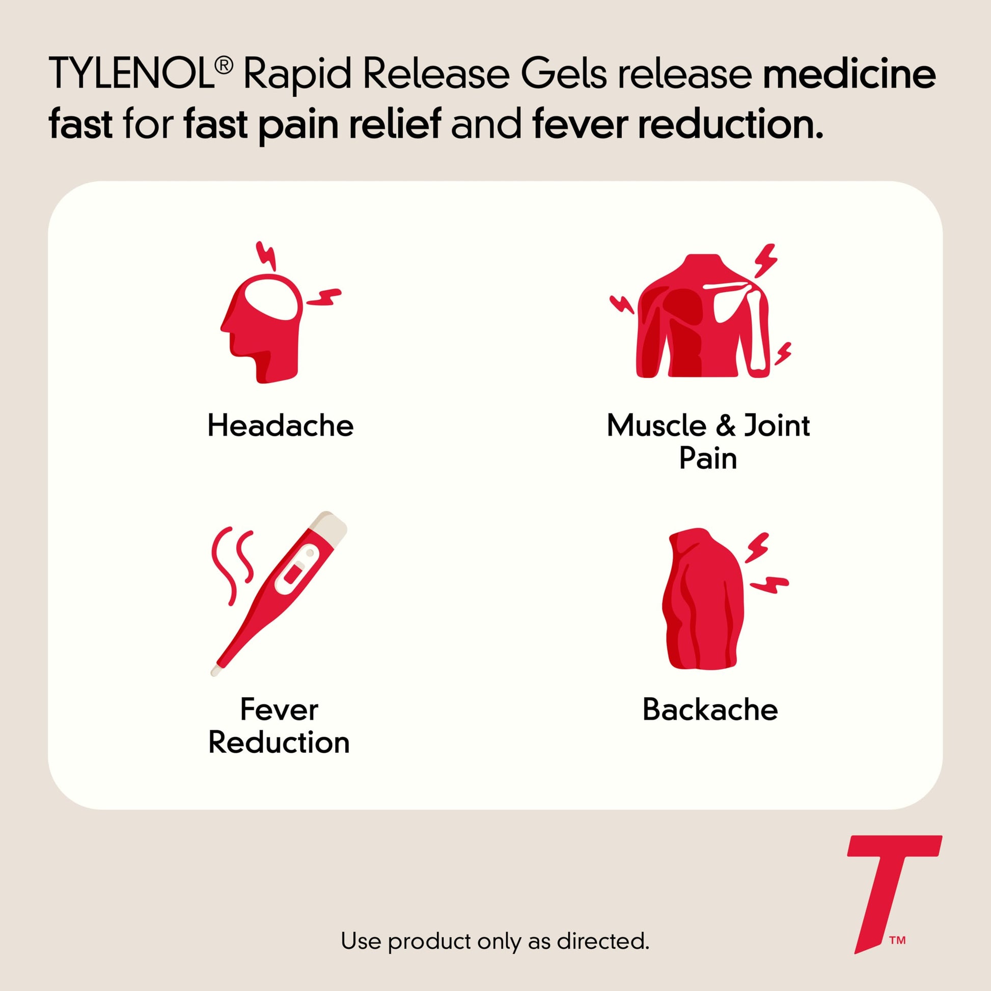 Tylenol Extra Strength Acetaminophen Rapid Release Gels, Fast, Strong Pain Relief, Fever Reducer, 500 mg Gelcaps with Laser‑Drilled Holes for Fast Release, OTC Medicine, 100 Count Tylenol buy supplements Au