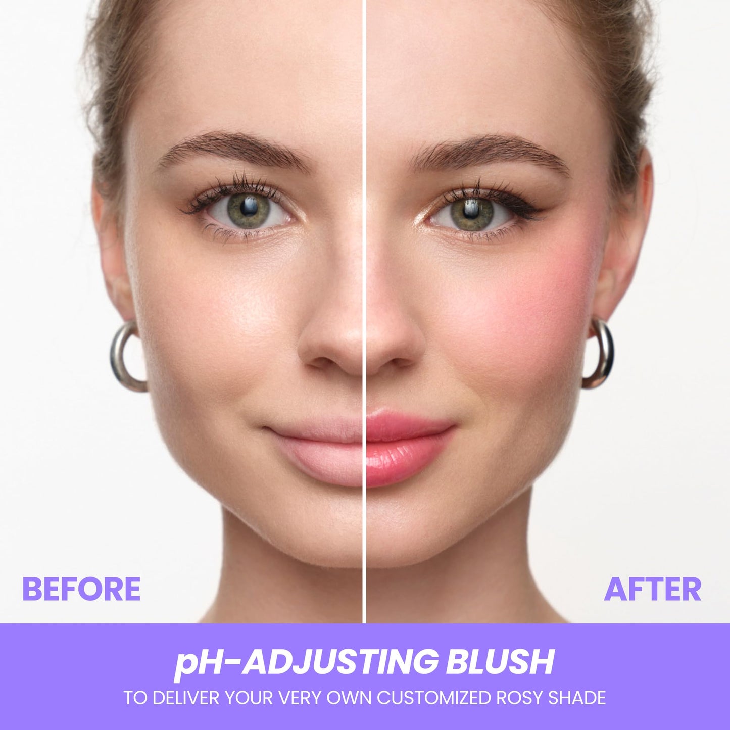 Wonderskin Cream Blush Stick pH-Activated - pHlush Stick Multi-Use, Blush for Cheeks and Lips, Cooling Nourishing Color-Adjusting Makeup WonderskinBuy Supplements Australia