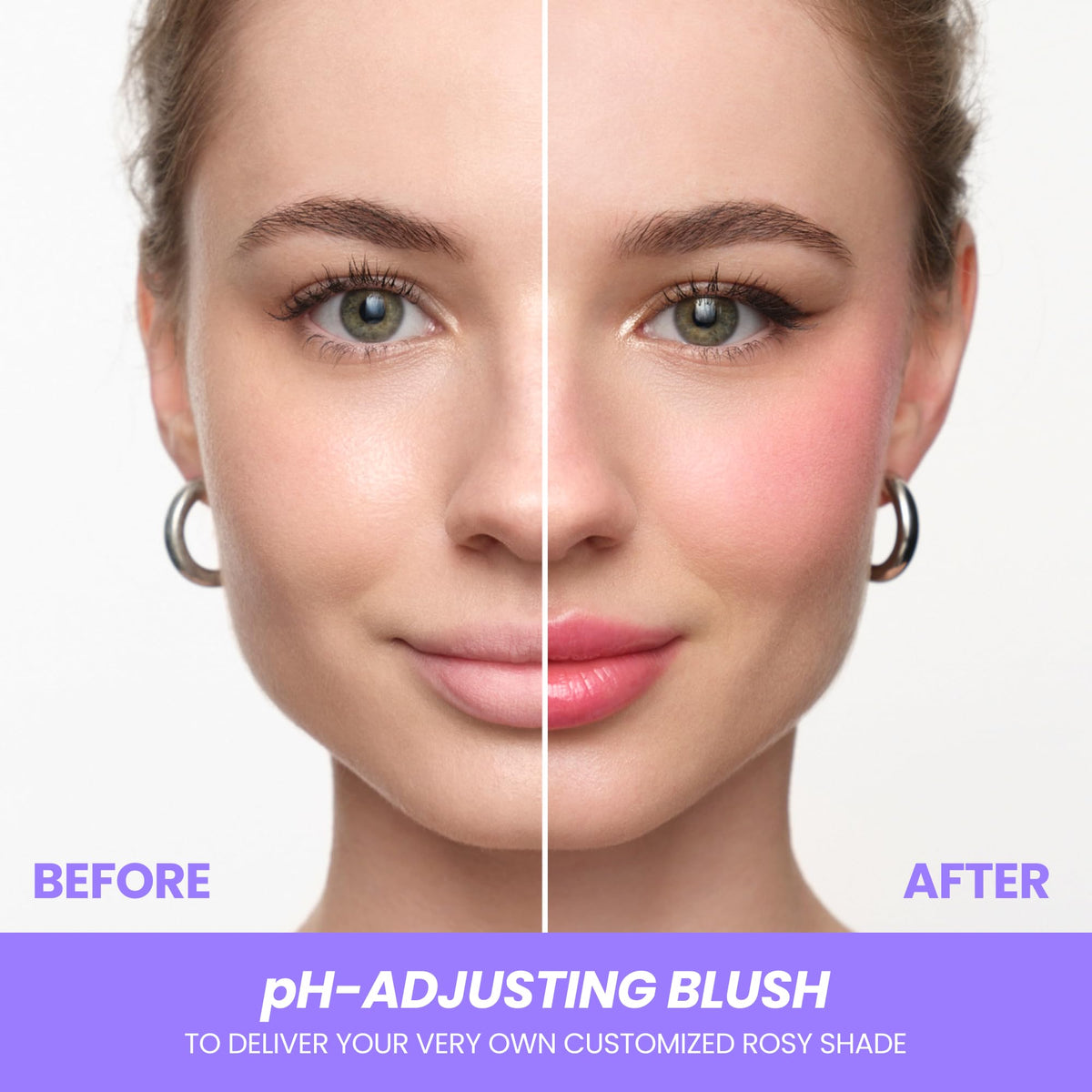 Wonderskin Cream Blush Stick pH-Activated - pHlush Stick Multi-Use, Blush for Cheeks and Lips, Cooling Nourishing Color-Adjusting Makeup WonderskinBuy Supplements Australia