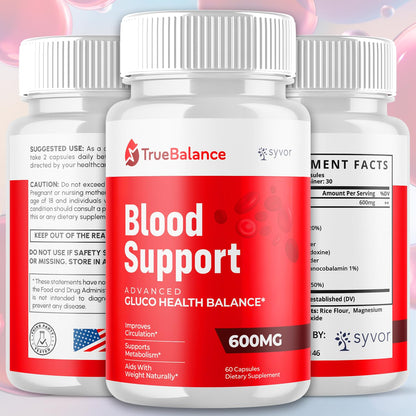 True Balance Capsules, Official TrueBalance Glycogen Support Pills with All Natural Ingredients, Advanced Formula Glyco Support Supplement with Maximum Strength Vitamins for Women & Men (60 Capsules) Syvor buy supplements Au