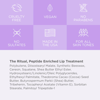 Cote Beauty’s The Ritual Lip Moisturizer for Women with Peptides, Shea Butter & Cocoa Butter for Soft & Supple Lips, Softens, and Soothes, Vegan & Cruelty-Free, 0.33 Fl Oz Cote ShopBuy Supplements Australia