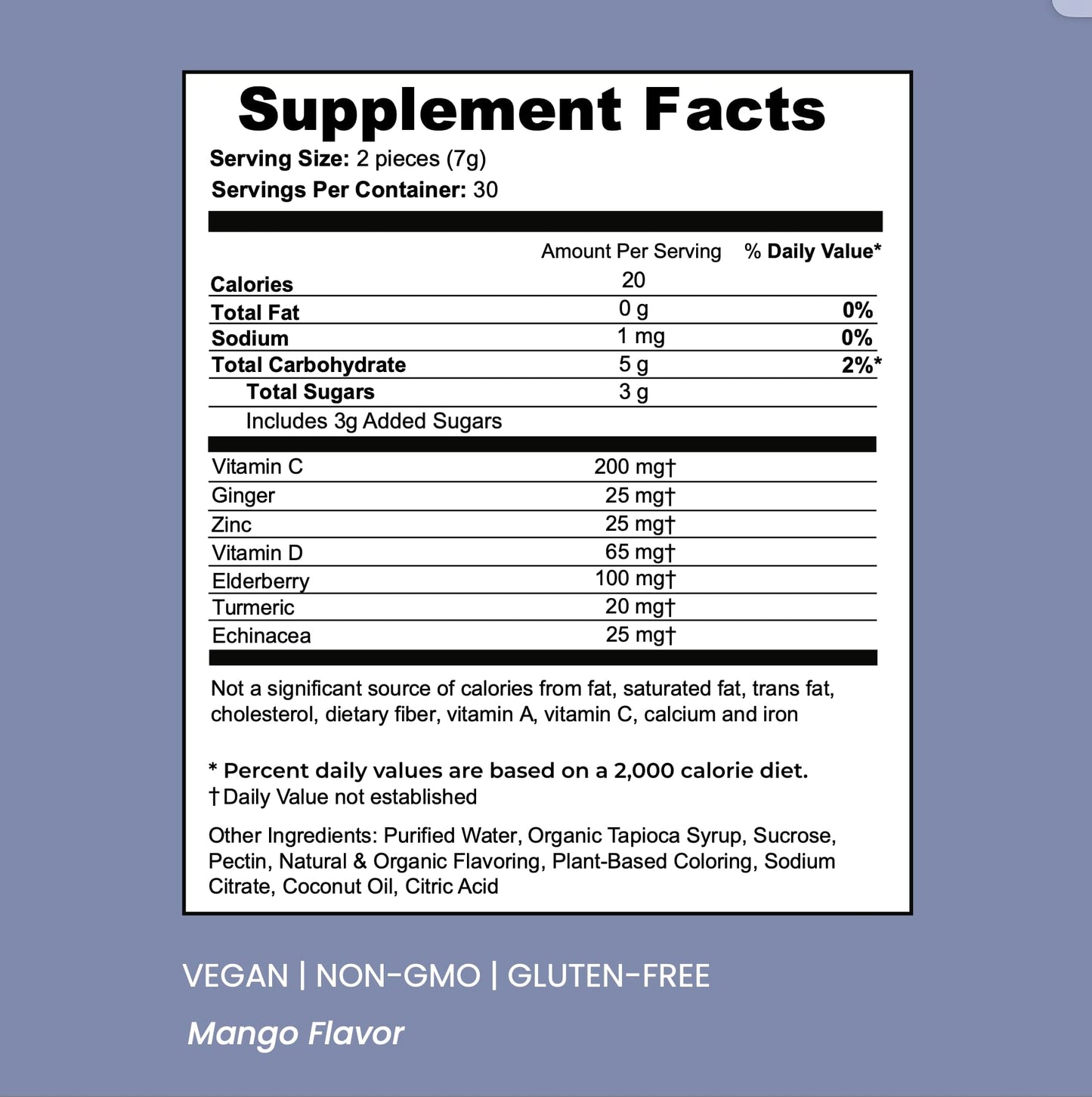 SOULBELLY Super Immunity | Remedy Vitamin Gummies for Immune Support | Vegan | Gluten-Free | Non-GMO | 60 Count SOULBELLY buy supplements Au