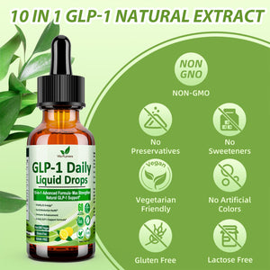 2 Pack Metabolic Support Liquid Drops, 10-in-1 Formula with Berberine, Ceylon Cinnamon, Prebiotic Fiber & Green Tea Extract | Digestive & Gut Health for Women & Men | Vegan, Non-GMO Vita PLynxeraBuy Supplements Australia