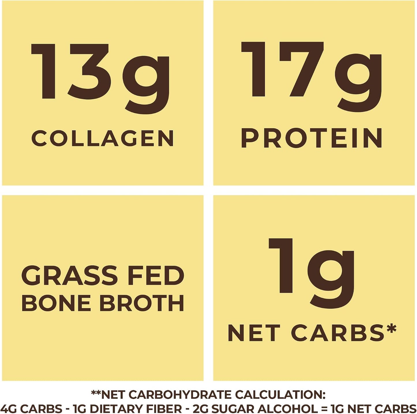 Left Coast Performance 2lb Pure Bone Broth and 2lb Vanilla Bone Broth