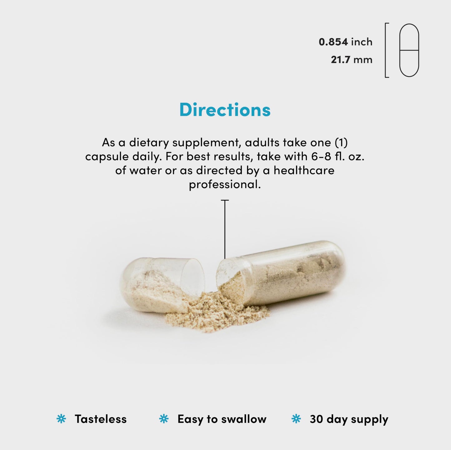 Artichoke 500 mg Supplement - Potent Artichoke Extract Capsules for Liver Health & Digestive Support - Artichoke Leaf Extract Promotes Energy & Focus - 30 Capsules