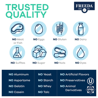 FREEDA Melatonin 1mg - Natural Fruit Flavor - 90 Chewable Tablets | Sugar-Free Melatonin Tablets - Non-Habit Forming - Vegan, Gluten-Free, Kosher, Safe for Adults and Kids 3+ - Made in USA